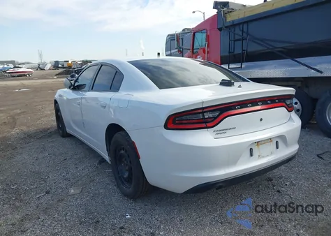 2016 Dodge Charger Police z USA, uszkodzony, nr VIN 2C3CDXKT6GH348154